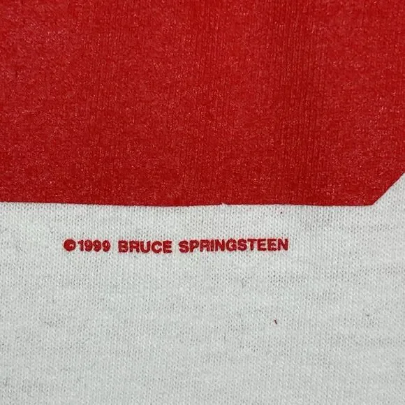Stanley Desantis Tee Vintage 1999 Bruce Springsteen Greetings From Asbury Park L
